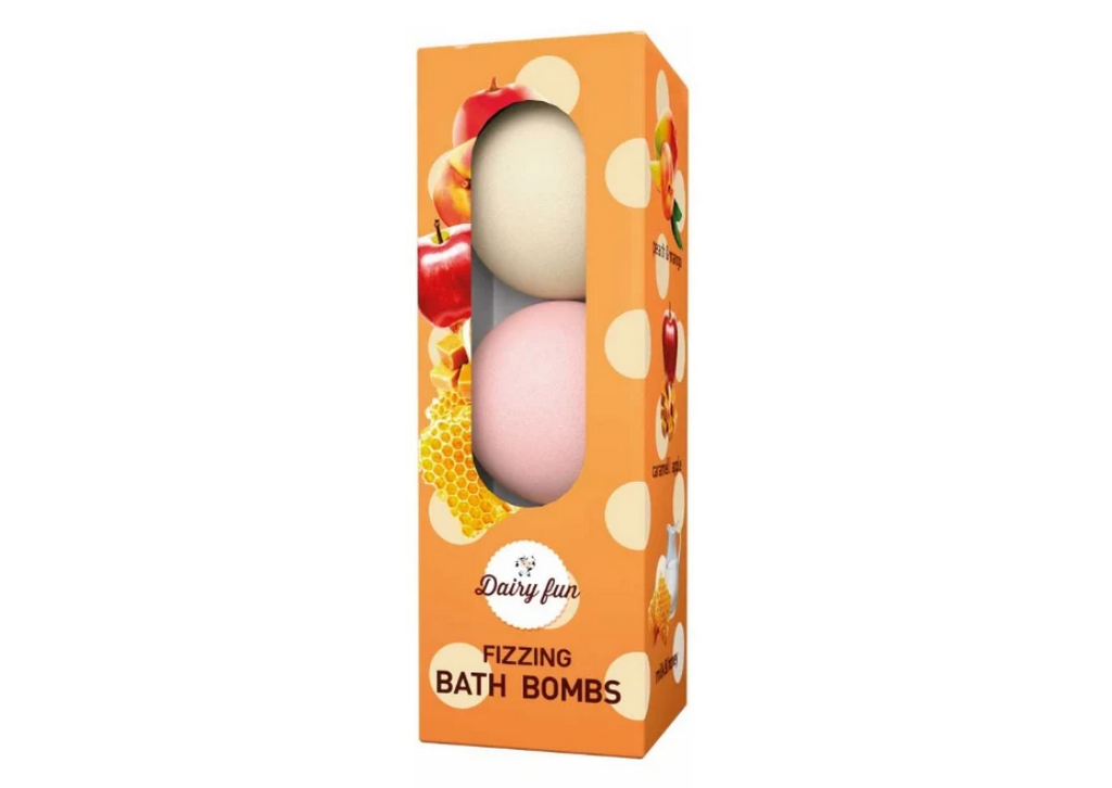 Delia Cosmetics Шипучие шары для ванны Dairy Fun Fizzing Bath Bomb в рейтинге бомбочек для ванн