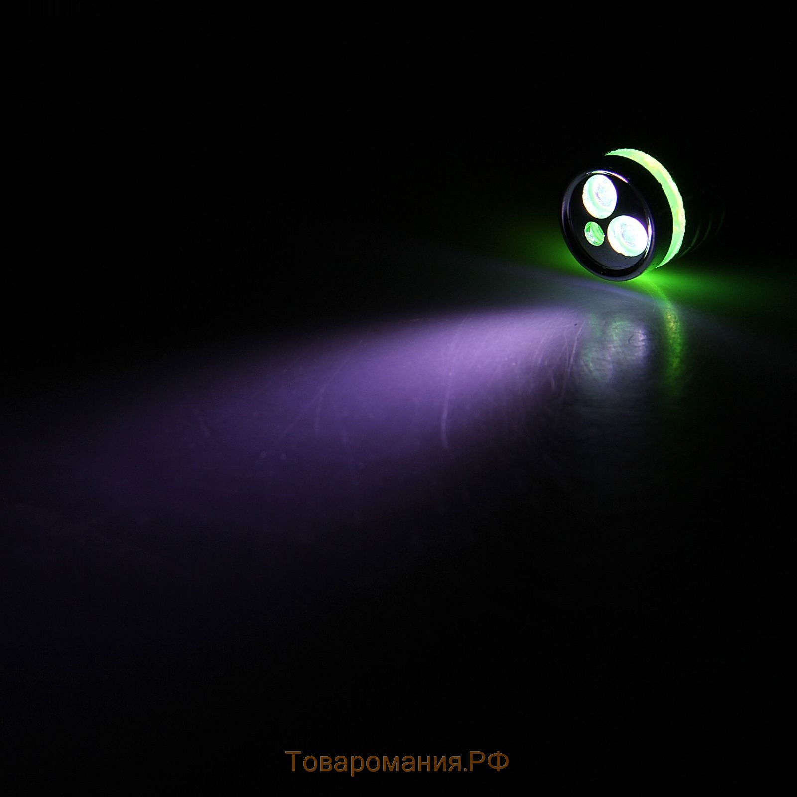 Лазерная указка "Мастер К", с карабином, 2 LED, 2 режима, 7 х 1.4 см