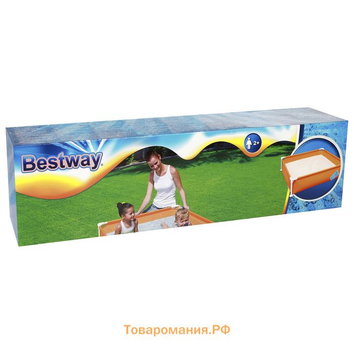 Бассейн каркасный Bestway Steel Pro, 122×122×30.5 см, от 2 лет, 56217