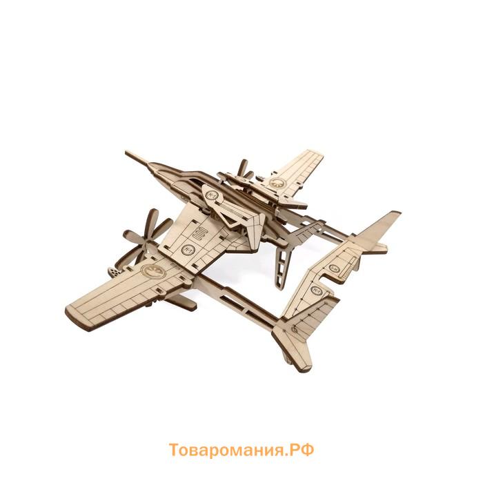 Деревянный конструктор «Самолет Сапсан»