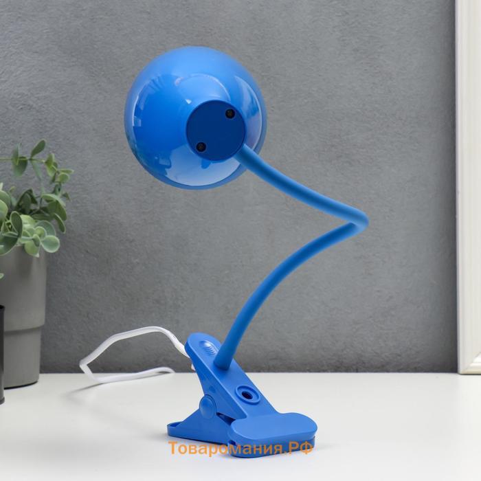 Настольная лампа 16700/1BL Е27 15Вт синий RISALUX