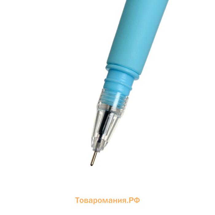 Ручка гелевая - прикол, цвет МИКС "Котик"