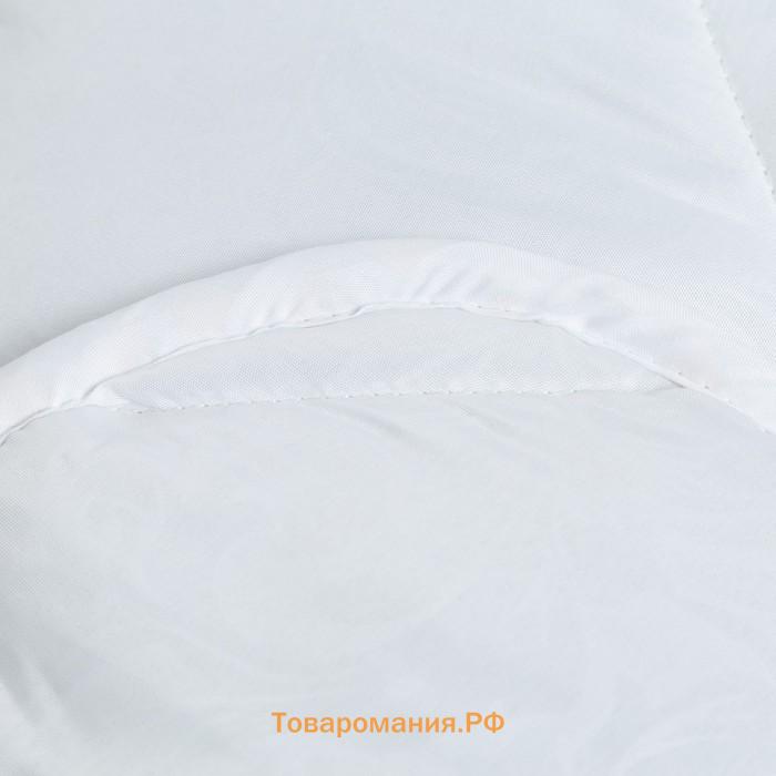 Одеяло 172х205 см, 300 гр/см, бамбуковое волокно, микрофибра, цвет белый