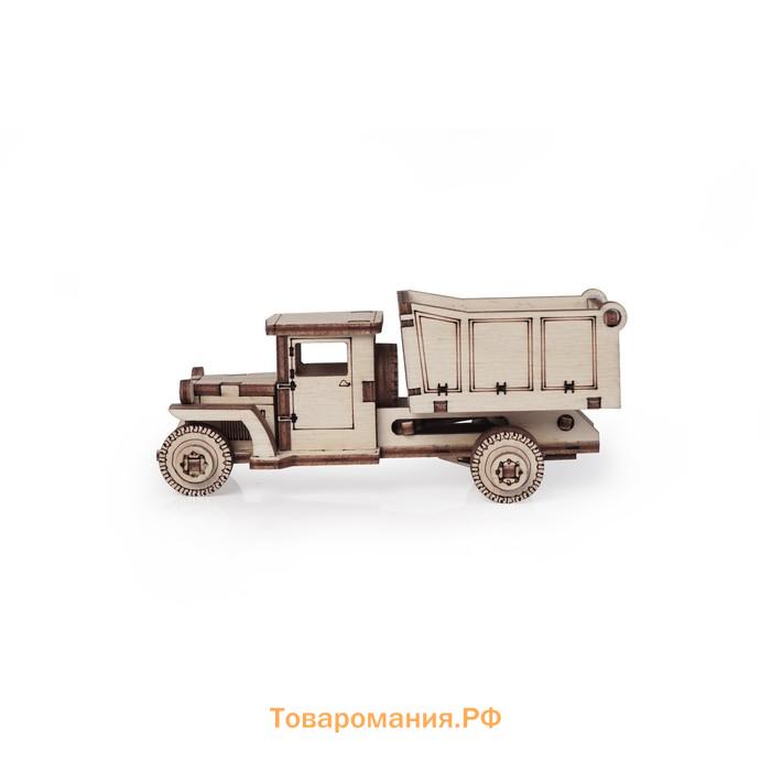 Конструктор деревянный «Армия России», грузовик-самосвал
