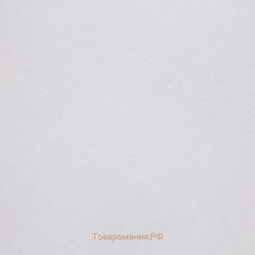 Ткань плательная, штапель гладкокрашеный, ширина 150 см, белый