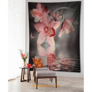 Декоративное панно с фотопечатью «Легенда о цветке», вертикальное, размер 100х150 см