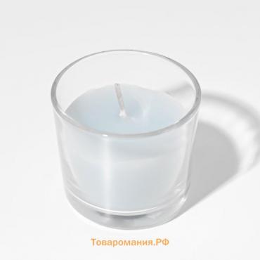 Свеча ароматическая в стакане АЛАНИЯ "Морской бриз", 5,5 см